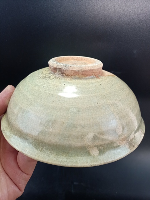 古玩陶瓷【元代】龍泉青瓷印花碗【頂級玻璃釉】拍賣,當前價格0元
