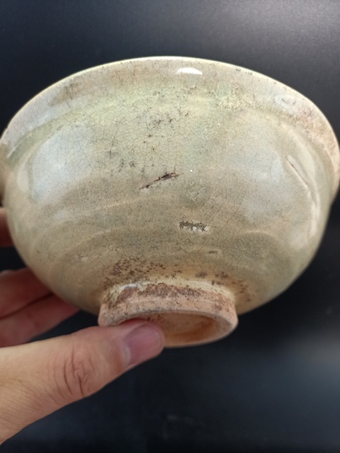 古玩陶瓷【元代】龍泉青瓷印花碗【頂級玻璃釉】拍賣,當前價格0元