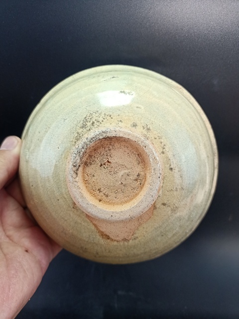 古玩陶瓷【元代】龍泉青瓷印花碗【頂級玻璃釉】拍賣,當前價格0元