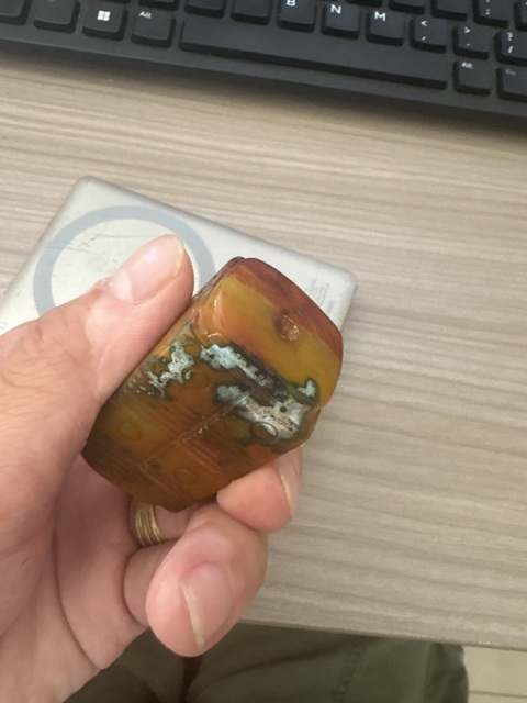 古玩玉器仿古做舊玉琮真品鑒賞圖