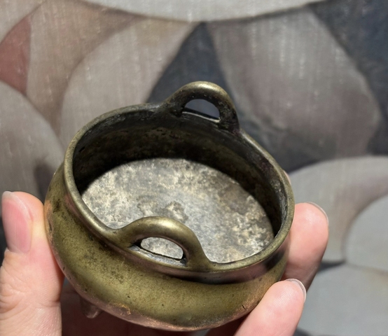 古玩銅器宣德?tīng)t真品鑒賞圖