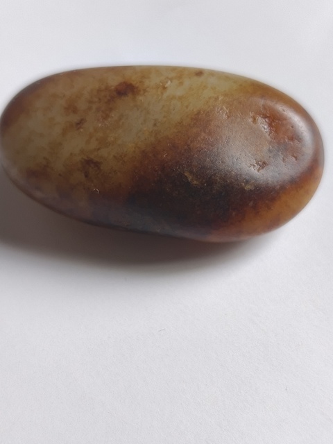 古玩玉器新疆和田玉籽料原石真品鑒賞圖