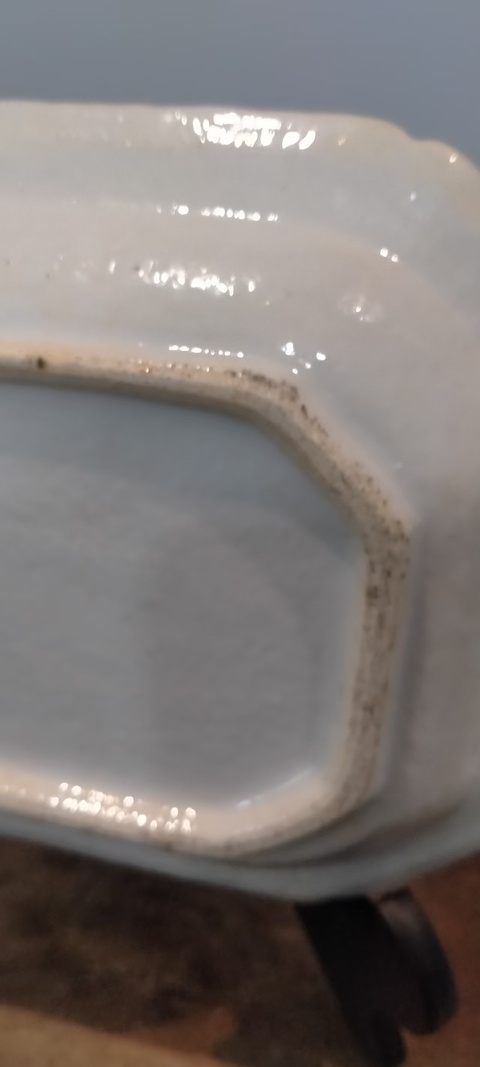 古玩陶瓷乾隆粉彩盤真品鑒賞圖
