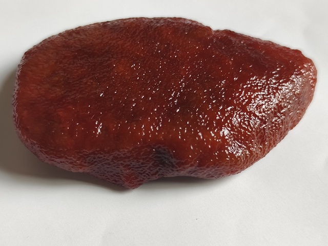 古玩玉器紅翡原石料真品鑒賞圖