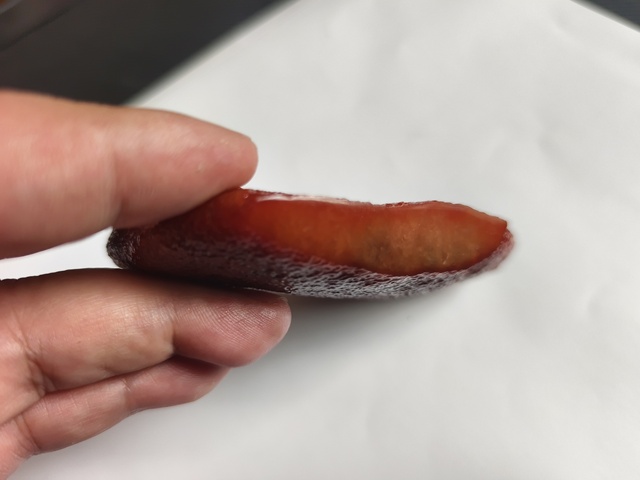 古玩玉器紅翡原石料真品鑒賞圖