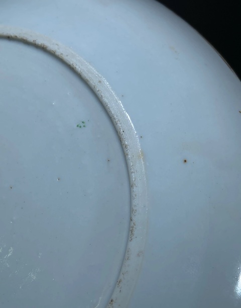 古玩陶瓷咸豐五彩人物故事紋盤拍賣,當前價格2800元