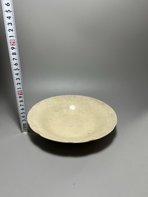古玩陶瓷漳州窯哥釉盤拍賣，當前價格0元