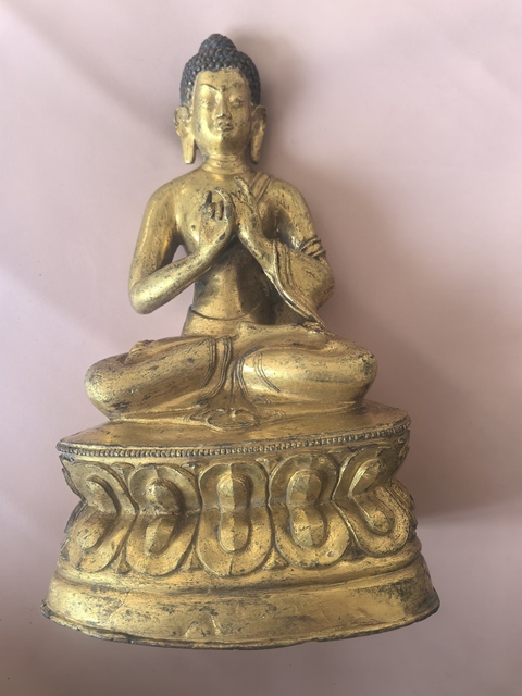 古玩銅器造像真品鑒賞圖
