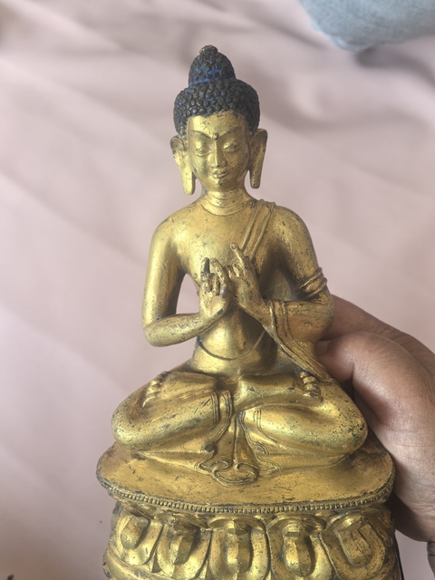 古玩銅器造像真品鑒賞圖