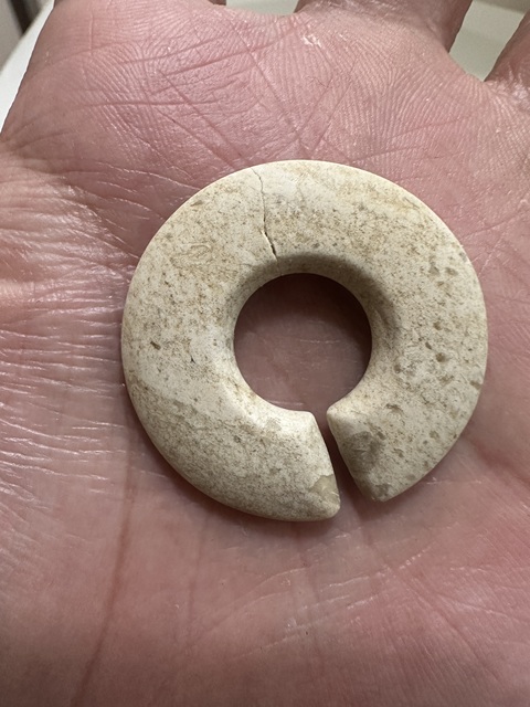 古玩玉器仿古玉玦真品鑒賞圖