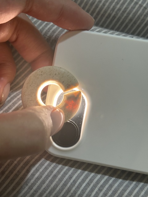 古玩玉器仿古玉玦真品鑒賞圖