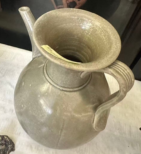 古玩陶瓷青釉執(zhí)壺真品鑒賞圖