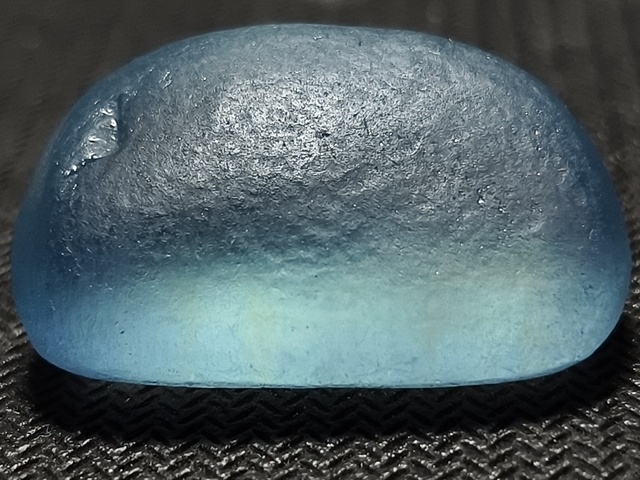 古玩玉器海藍寶石原石真品鑒賞圖