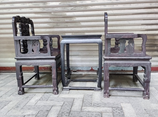 古玩字畫紫檀木傢俱拍賣,當前價格36888元