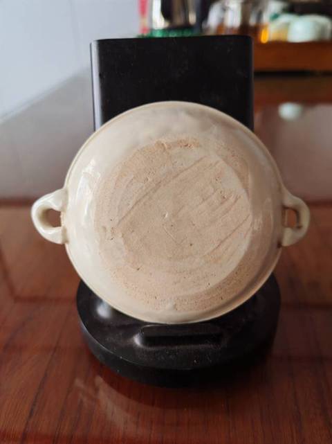 古玩陶瓷唐代白釉雙耳茶具真品鑒賞圖