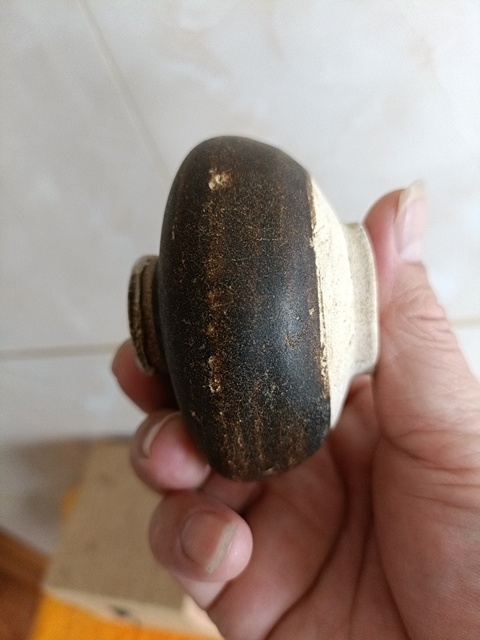 古玩陶瓷吉州窯褐釉水盂真品鑒賞圖