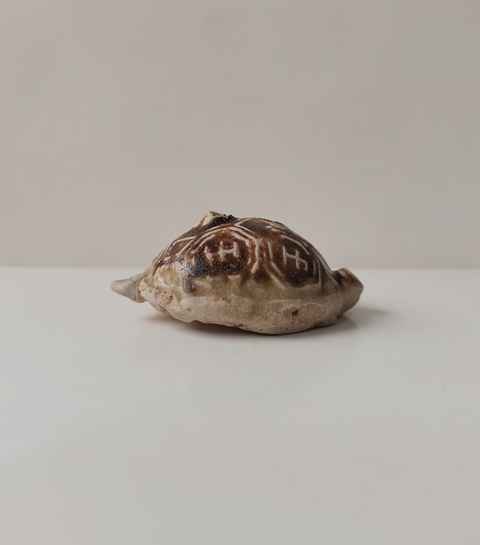 古玩陶瓷長沙窯褐釉龜拍賣,當前價格0元