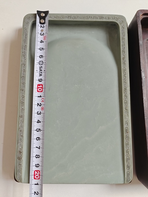 古玩雜項清晚 松花江石硯拍賣,當前價格1580元