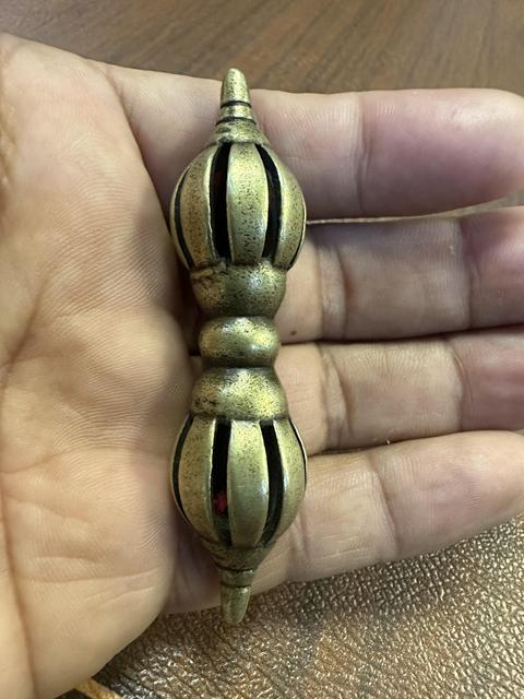 古玩銅器金剛杵真品鑒賞圖