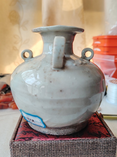古玩陶瓷青白釉三系執壺拍賣,當前價格199元