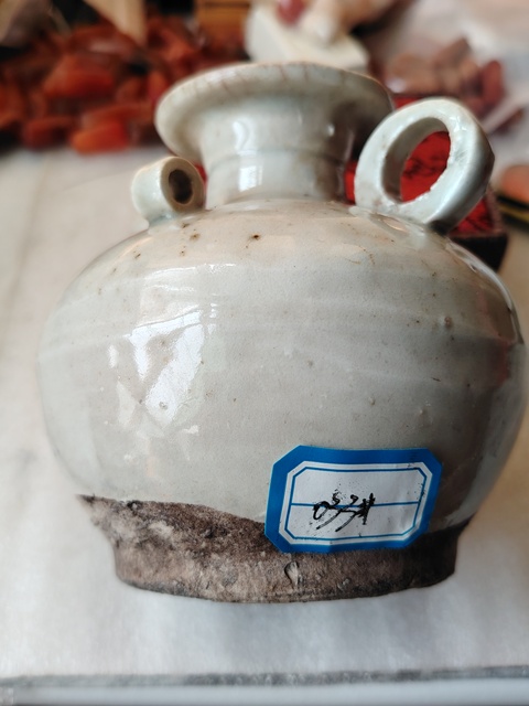古玩陶瓷青白釉三系執壺拍賣,當前價格199元