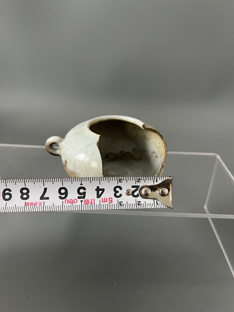 古玩陶瓷南宋龍泉官窯青瓷鳥食罐拍賣,當前價格1980元