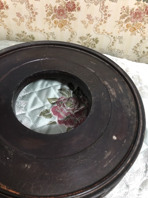 古玩雜項(xiàng)150件超大鏤空雕花木座底座拍賣(mài)，當(dāng)前價(jià)格99元