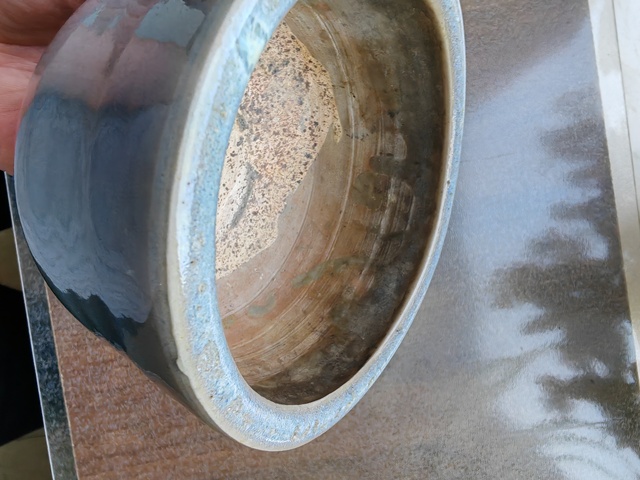 古玩陶瓷鈞釉香爐真品鑒賞圖