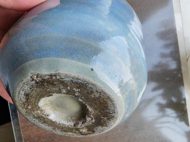 古玩陶瓷鈞釉香爐真品鑒賞圖