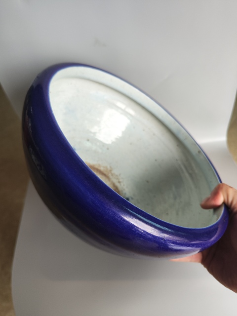 古玩陶瓷祭蘭釉香爐真品鑒賞圖