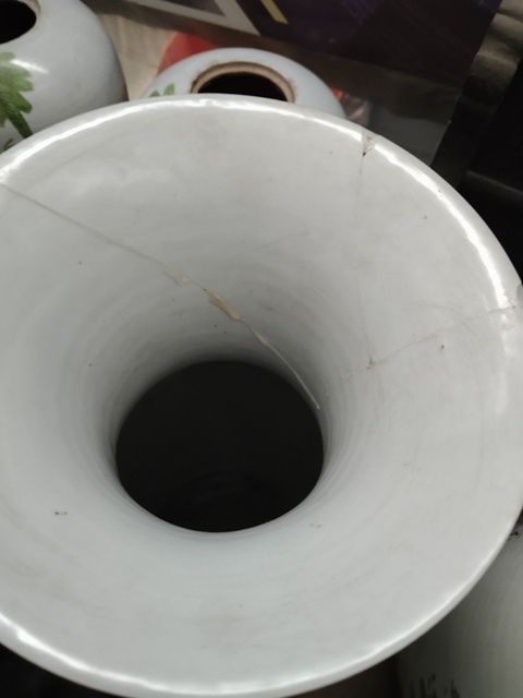 古玩陶瓷粉彩人物詩文雙耳瓶咸豐年間的粉彩瓶拍賣,當前價格8999元