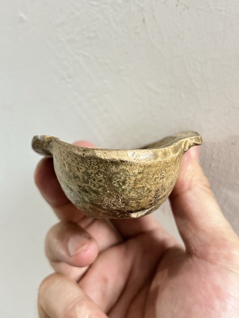 古玩陶瓷青釉耳杯拍賣,當(dāng)前價(jià)格999元