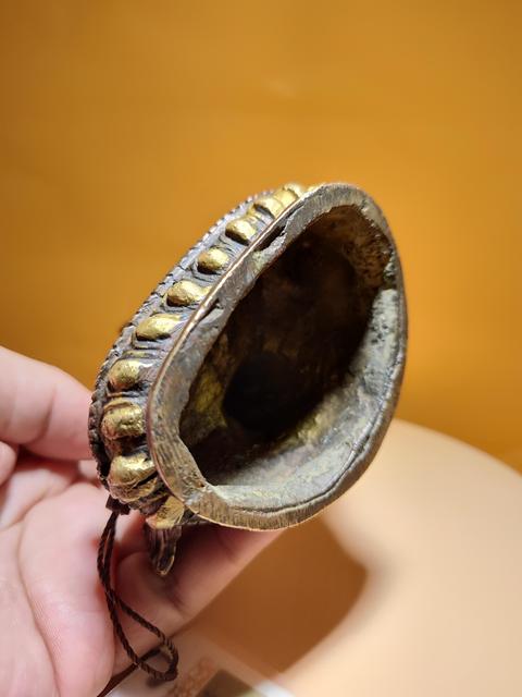 古玩銅器清代藏傳銅鎏金金剛總持佛珍品,聞德評級拍賣,當前價格48000元