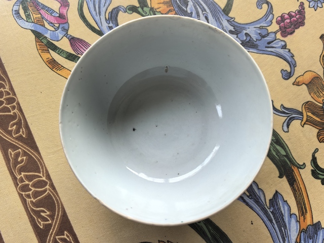 古玩陶瓷三星高照圖粉彩碗拍賣，當前價格1000元