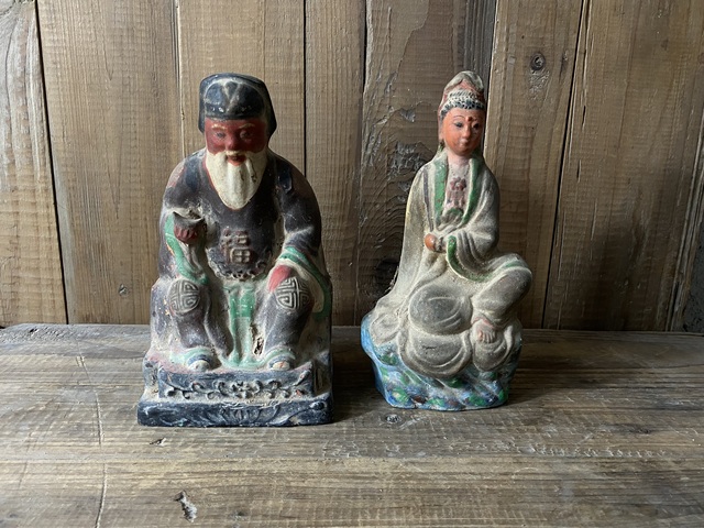 古玩陶瓷人物造像拍賣(mài)，當(dāng)前價(jià)格258元