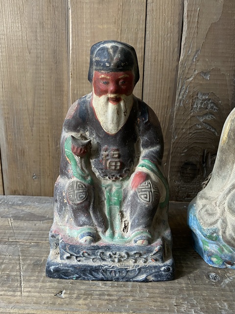 古玩陶瓷人物造像拍賣(mài)，當(dāng)前價(jià)格258元