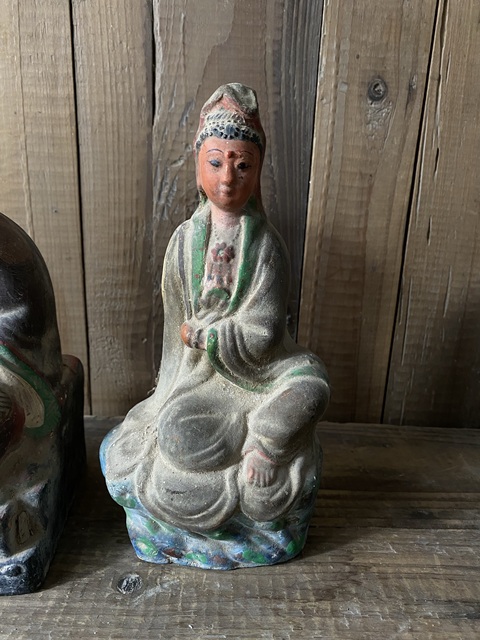 古玩陶瓷人物造像拍賣(mài)，當(dāng)前價(jià)格258元