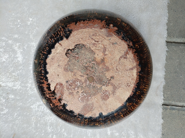 古玩陶瓷褐釉缽真品鑒賞圖