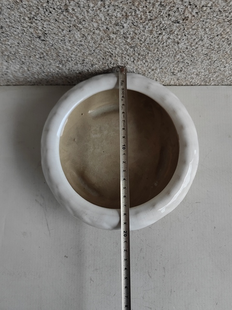 古玩陶瓷白釉水洗拍賣,當前價格398元