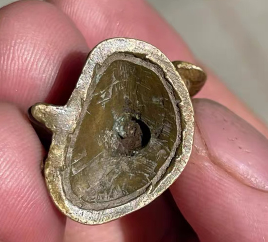 古玩銅器銅財神真品鑒賞圖