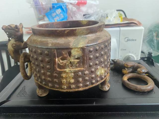 古玩玉器玉佛塔真品鑒賞圖