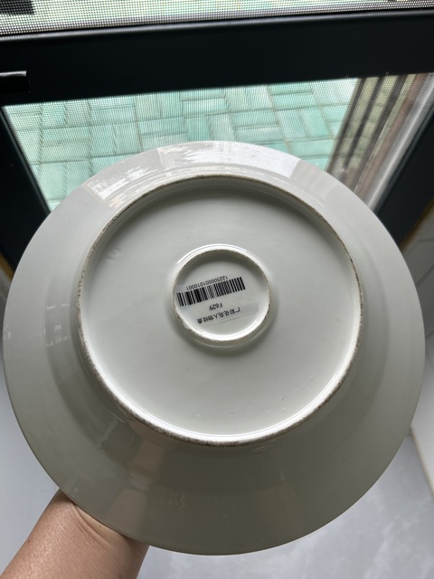 古玩陶瓷咸豐五彩人物故事紋盤真品鑒賞圖