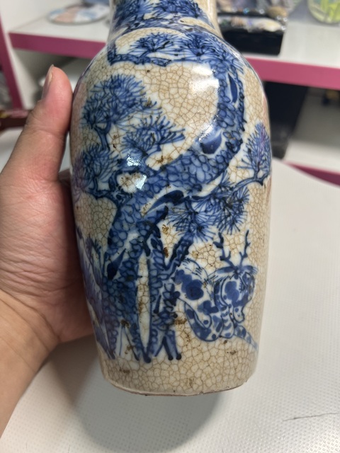 古玩陶瓷綠彩龍紋罐真品鑒賞圖