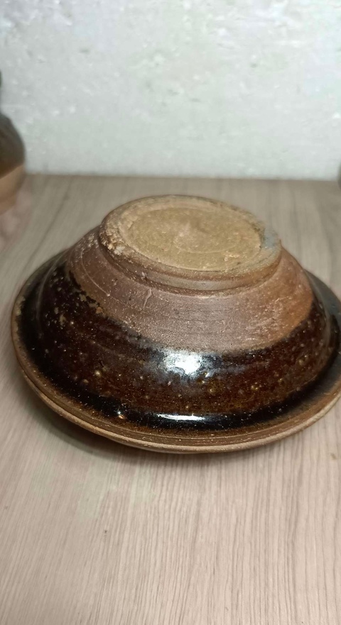 古玩陶瓷南宋.吉州窯系褐釉茶盞(雙盞連體)拍賣，當(dāng)前價(jià)格0元