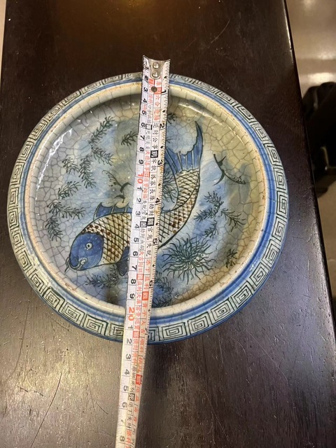 時代物 釉里紅魚藻紋盖罐 中国古玩 唐物 古陶瓷品 歴史有る年代物WWTT187 時代物 釉里紅魚藻紋盖罐 中国古玩 唐物 古陶瓷品 歴史有る年代