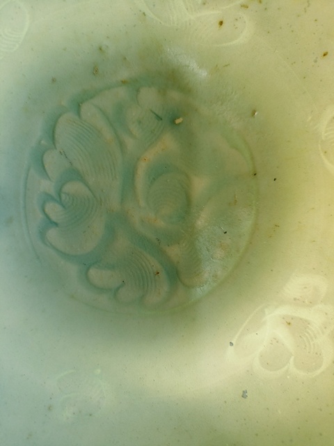 古玩陶瓷宋代·影青釉劃花紋碗真品鑒賞圖