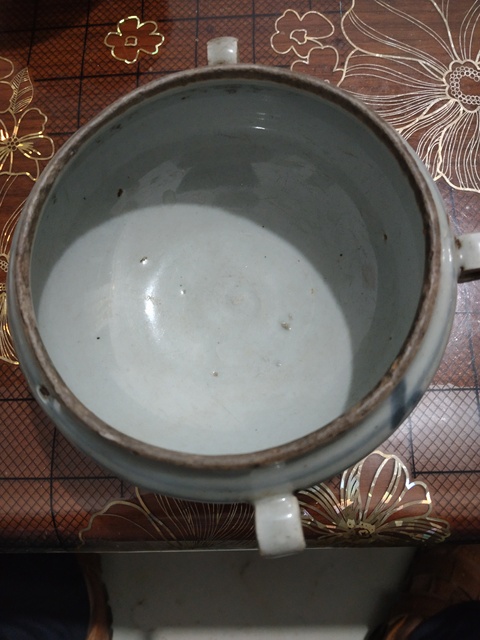 古玩陶瓷青花花卉紋香爐拍賣,當前價格1888元