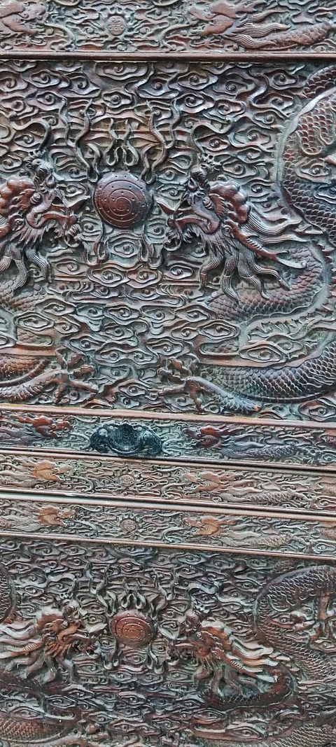 古玩字畫黃花梨木畫柜一對拍賣,當前價格68888元