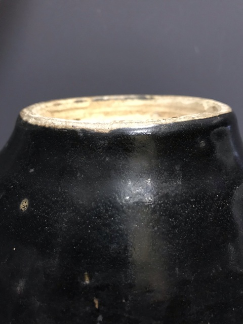 古玩陶瓷圖片看金元磁州窯系嘟嚕瓶真品鑒賞圖