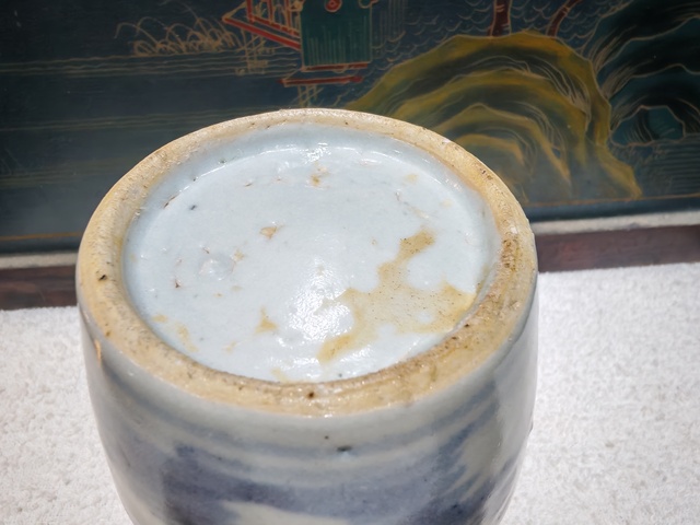 古玩陶瓷青花罐真品鑒賞圖